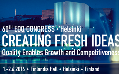 Niklas is confirmed as a keynote speaker at the EOQ Congress in Helsinki